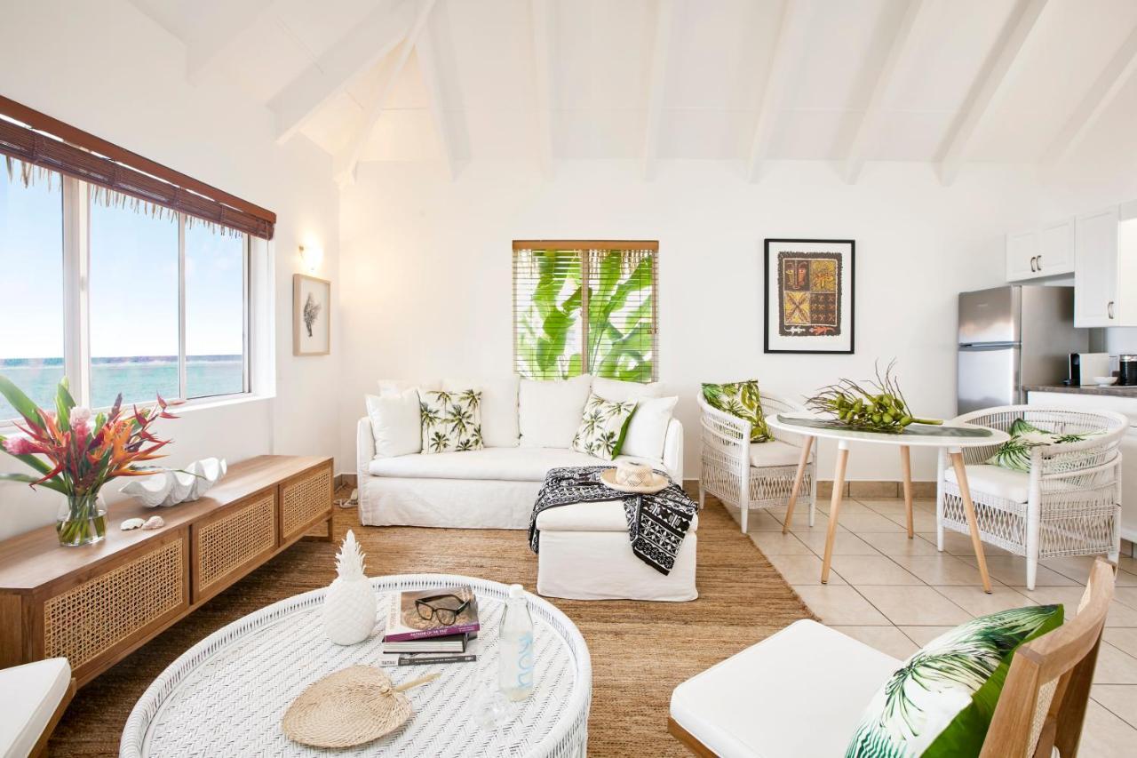 Motu Beachfront Art Villas Rarotonga Exterior foto
