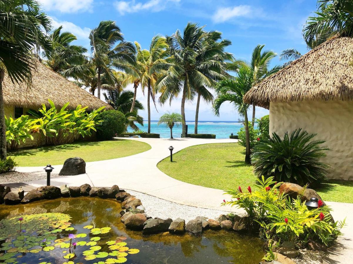 Motu Beachfront Art Villas Rarotonga Exterior foto
