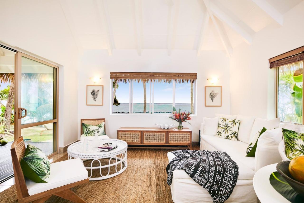 Motu Beachfront Art Villas Rarotonga Exterior foto